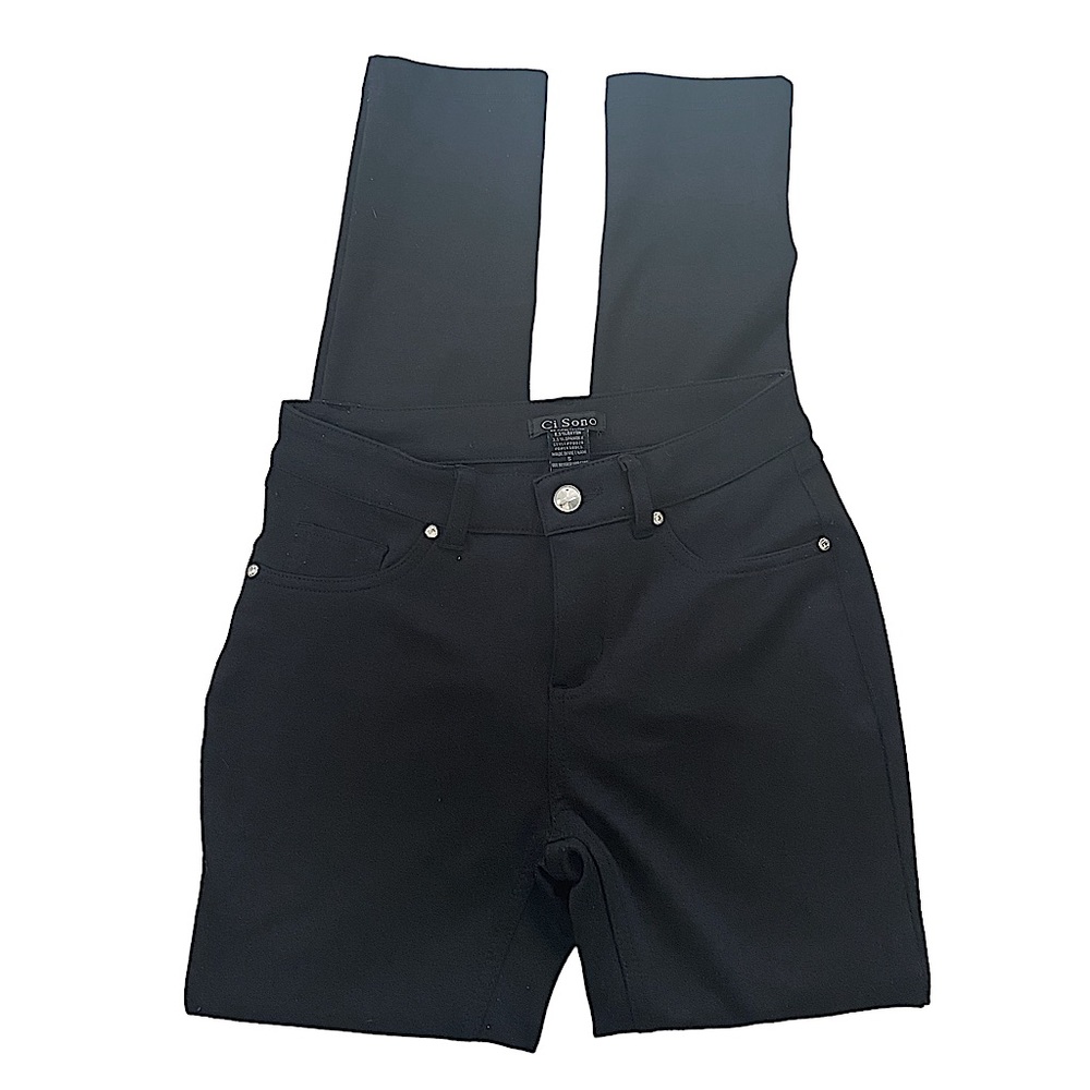 Ci Sono Dress Pants Jeans Slim Fit Black Size Small